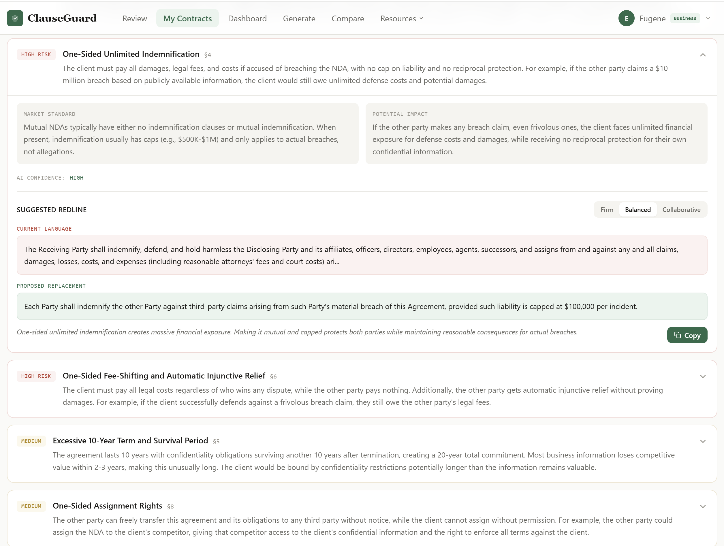 ClauseGuard gallery image