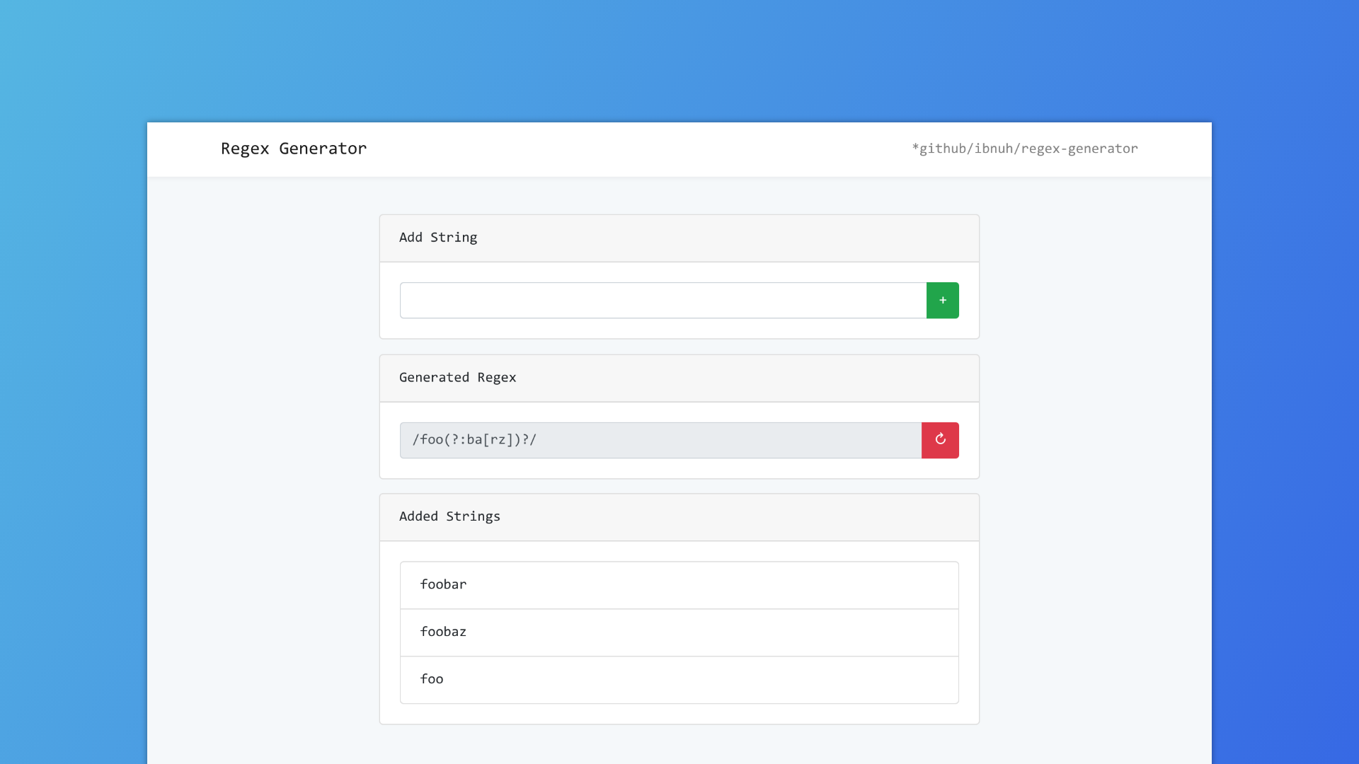 Regex Generator gallery image