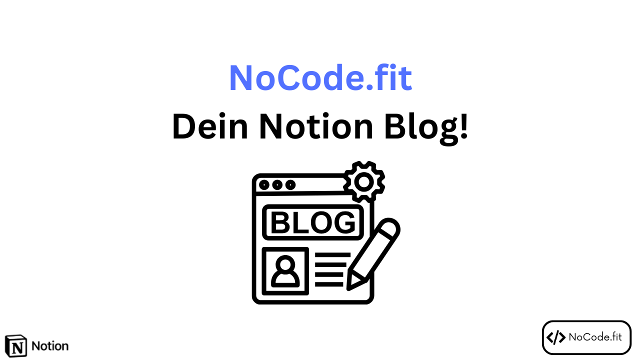 nocode.fit- 독일어 개념 블로그 - 최고의 독일어 -스피킹 표기법 뉴스, 해킹 및 템플릿 미디어 1