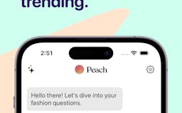 Peach – AI Fashion Assistant media 3