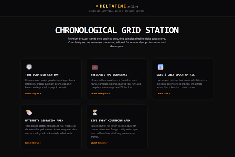 DeltaTime Online screenshot 1