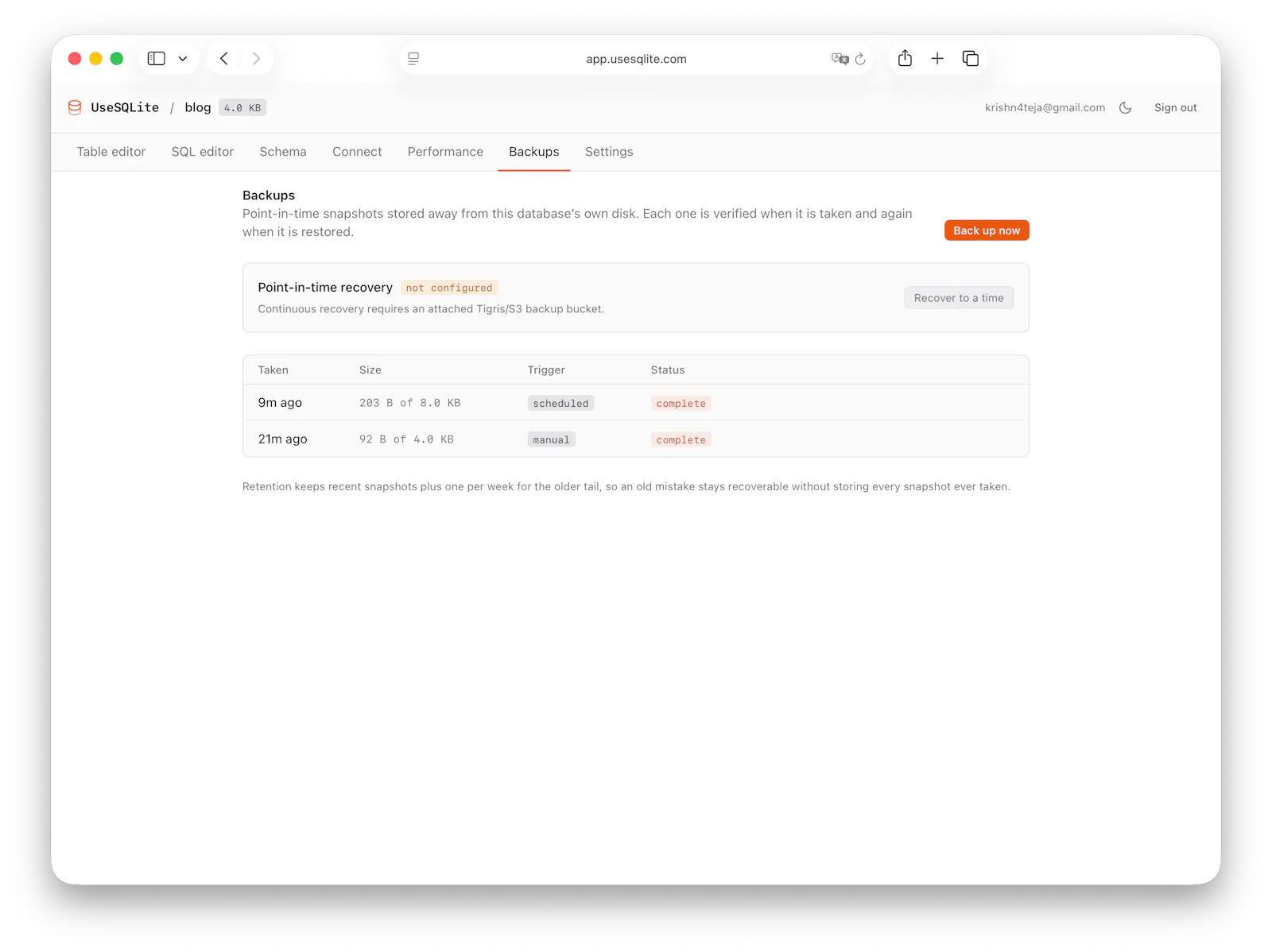 UseSQLite screenshot 5