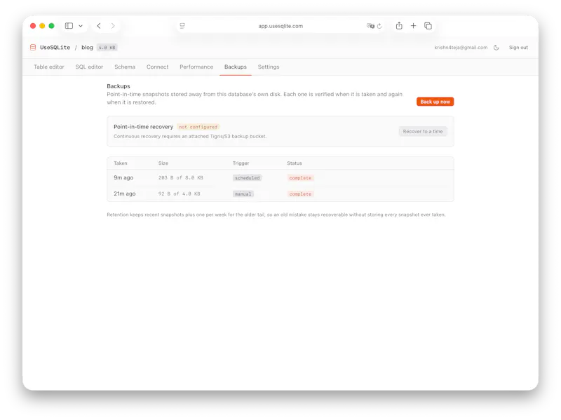 UseSQLite screenshot 5