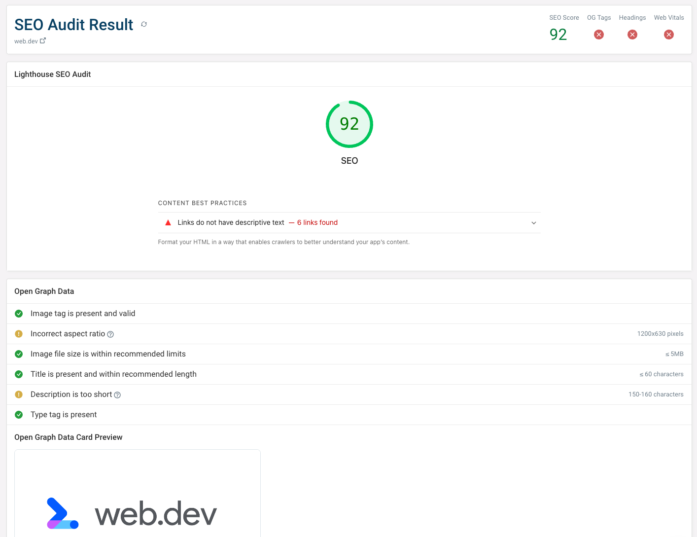 Website SEO Checker gallery image