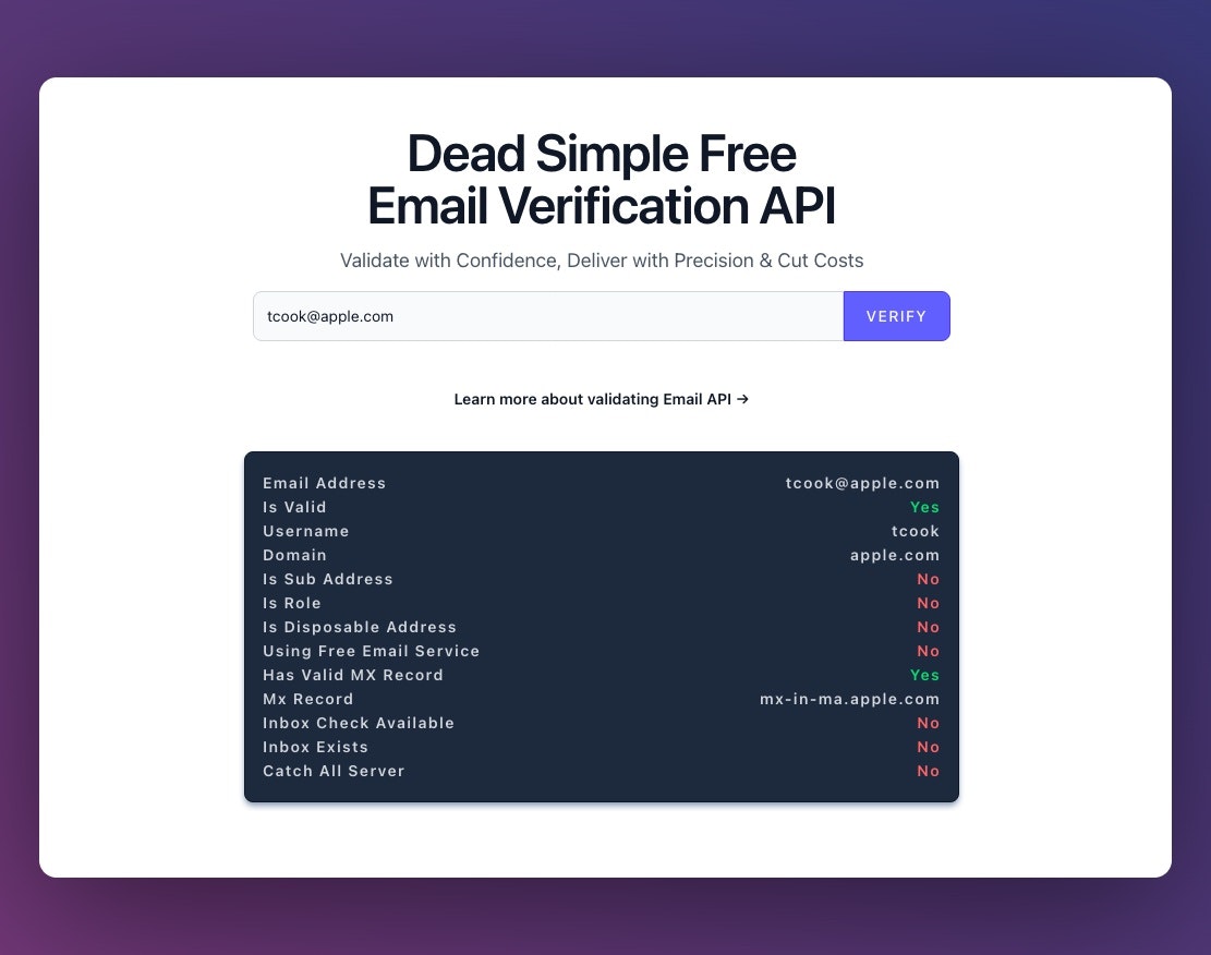 EasyEmailAPI gallery image