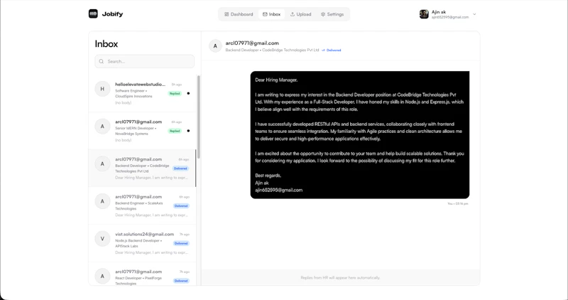 Jobify screenshot 4