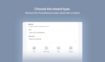 BountyForm gallery image