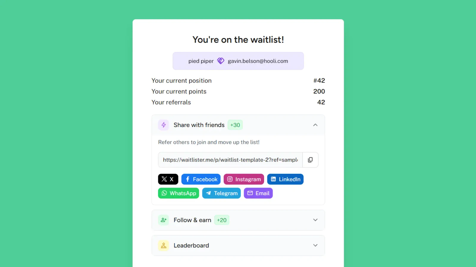 Waitlister screenshot 4