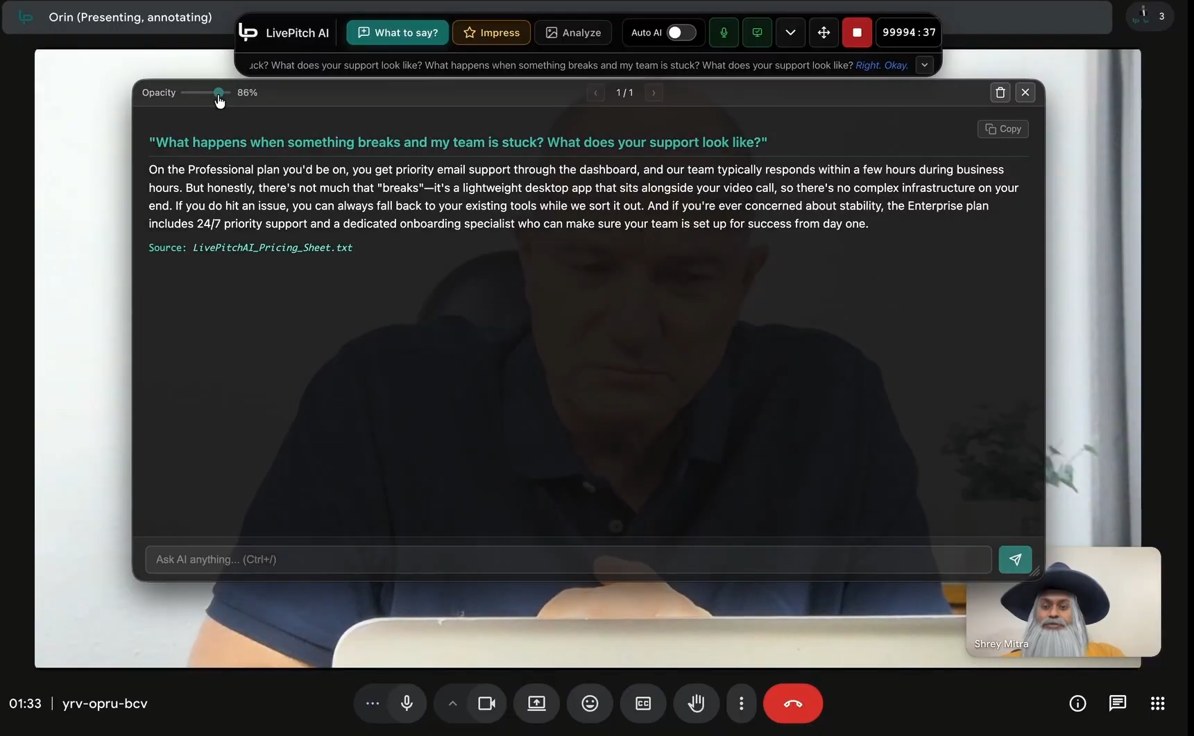 LivePitch AI gallery image