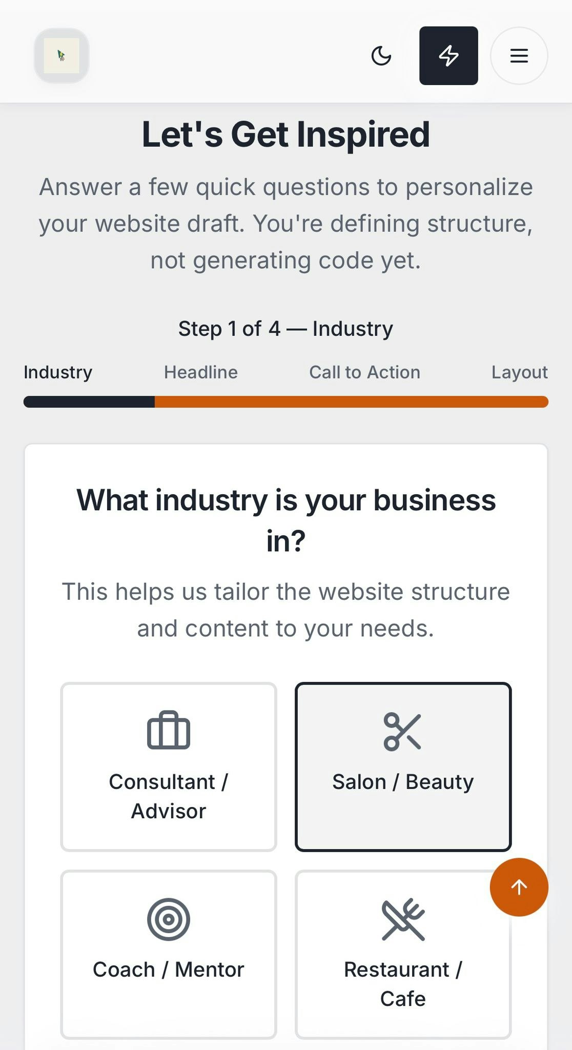 One Click Website Design Factory gallery image