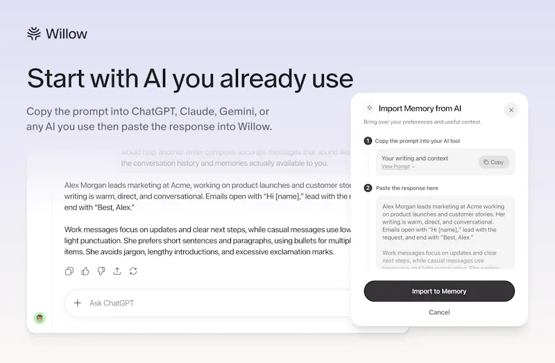 Willow Knowledge screenshot 3