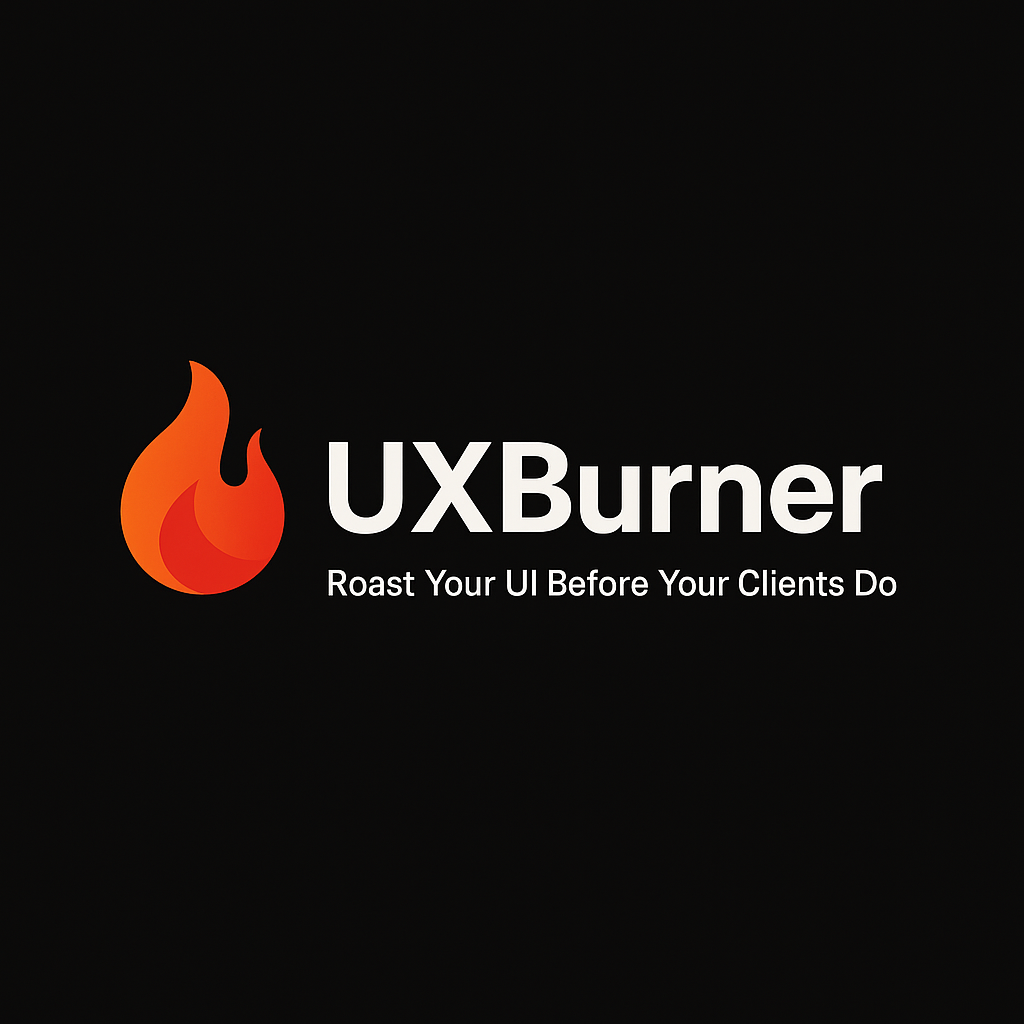 UXBurner: Brutal UI Feedback logo