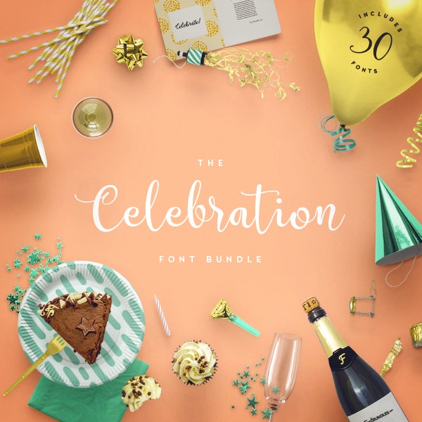 The Celebration Font Bundle
