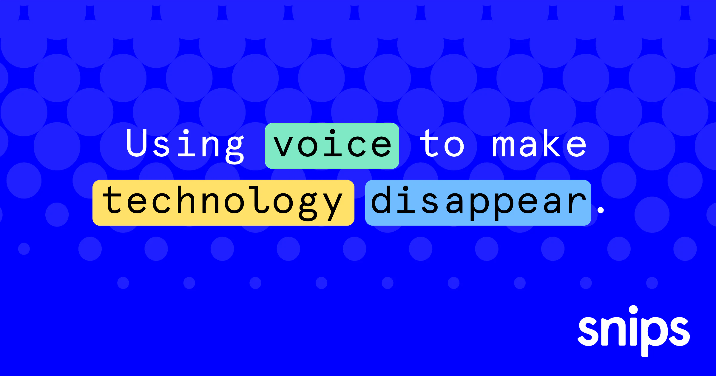 Snips Voice Platform Image