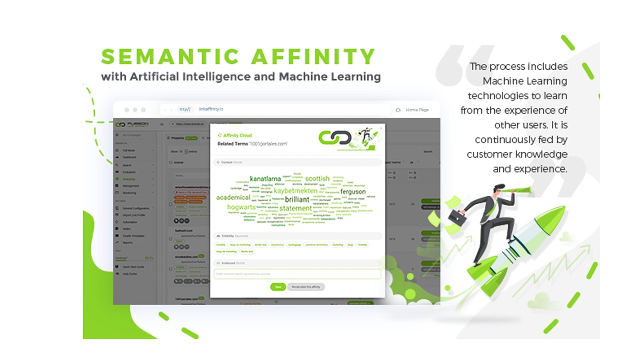 Link Affinity-Ethical link building tool gallery image