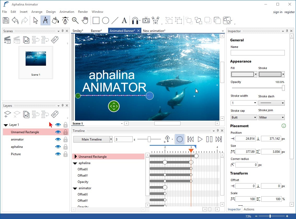 Aphalina Animator