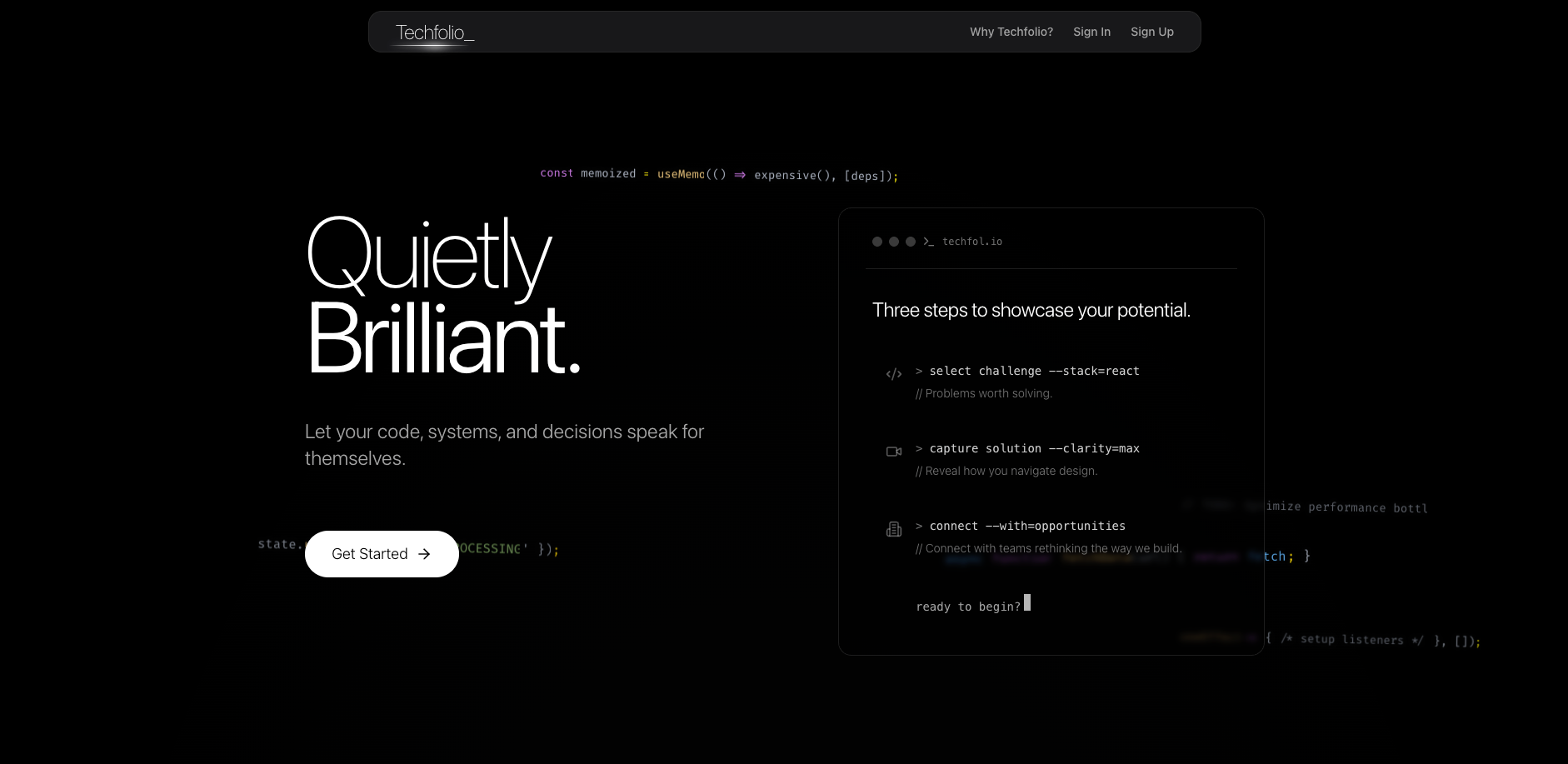 Techfolio gallery image