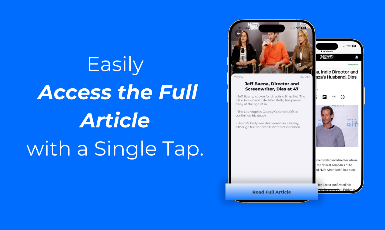 Chase - Notizie sintetizzate - L'app di notizie per le persone che non hanno tempo per le app di notizie media 2