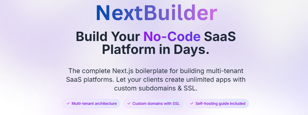 NextBuilder gallery image