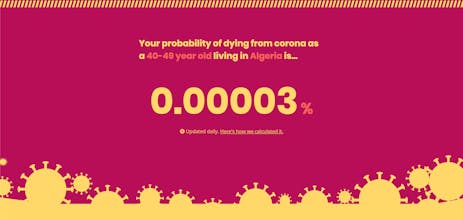 Will Corona Kill Me? gallery image