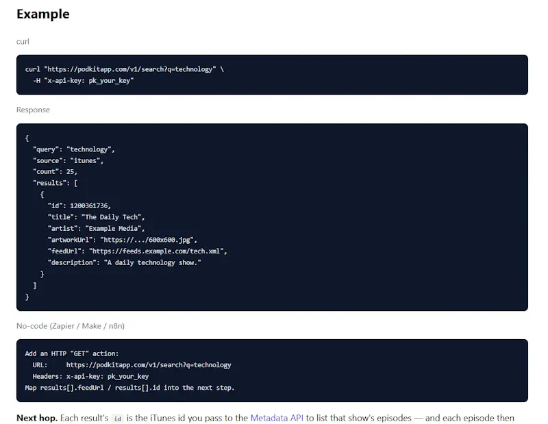 PodKit screenshot 2