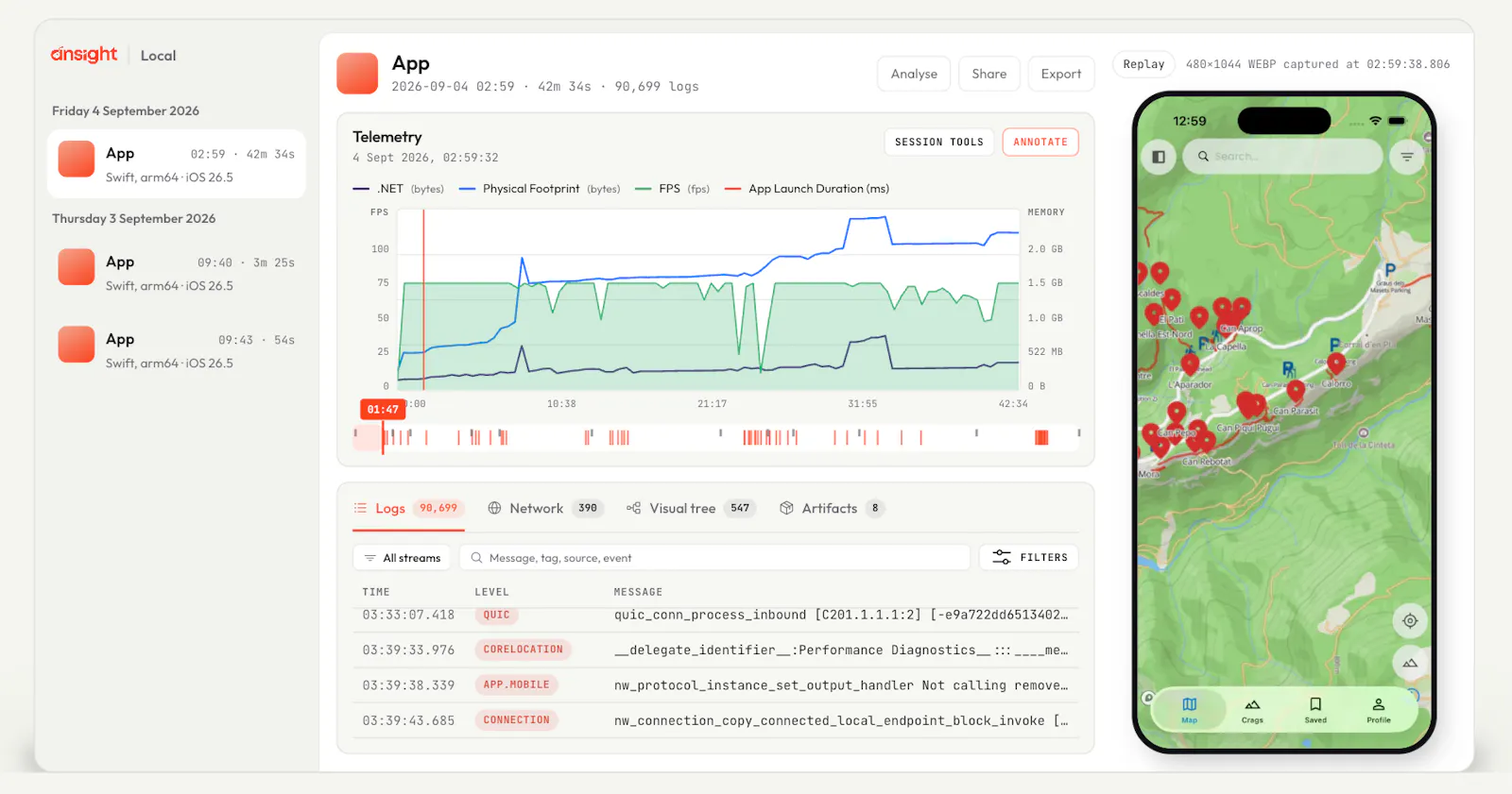 Ansight screenshot 3