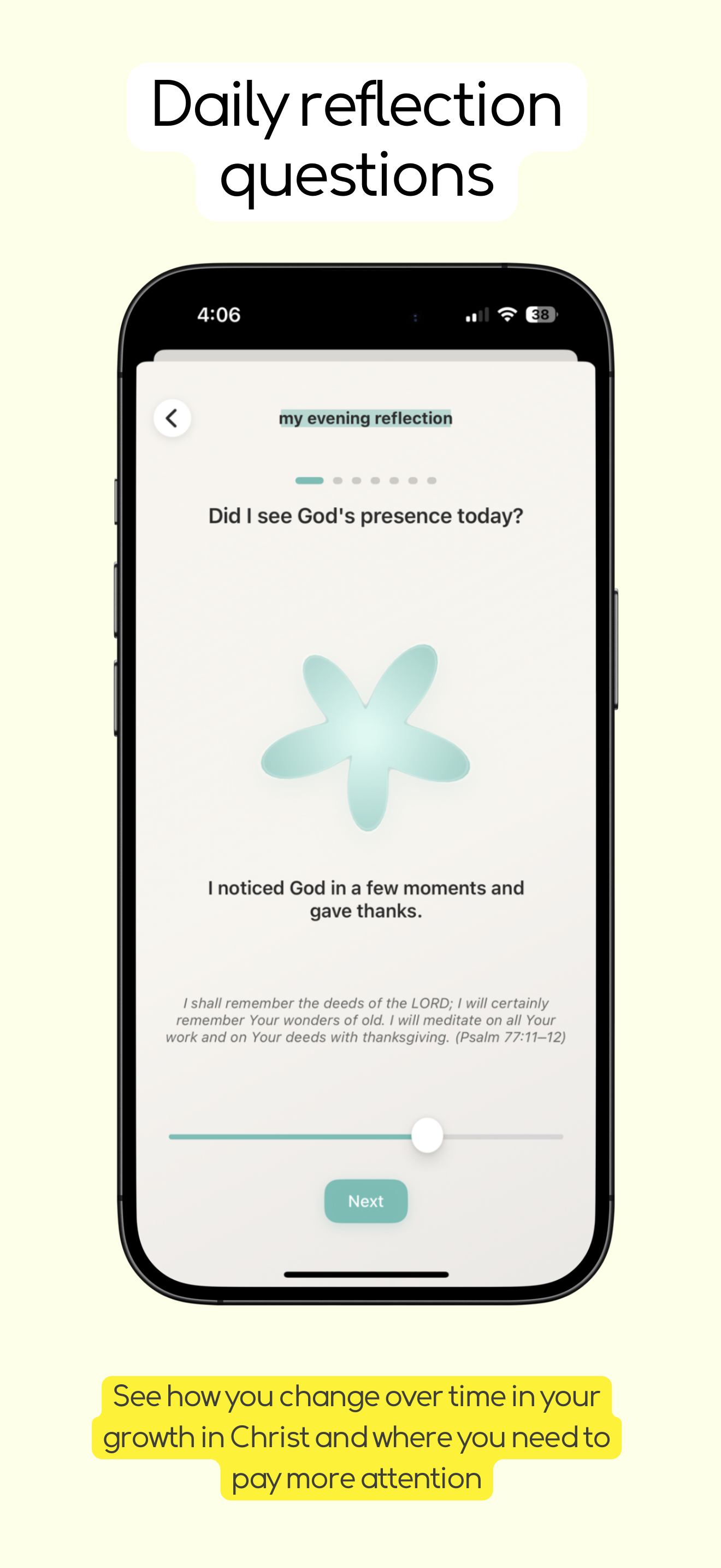 Média Pourtant: priez plus - Vie de prière entière dans une application: tracker, journal, motifs 3