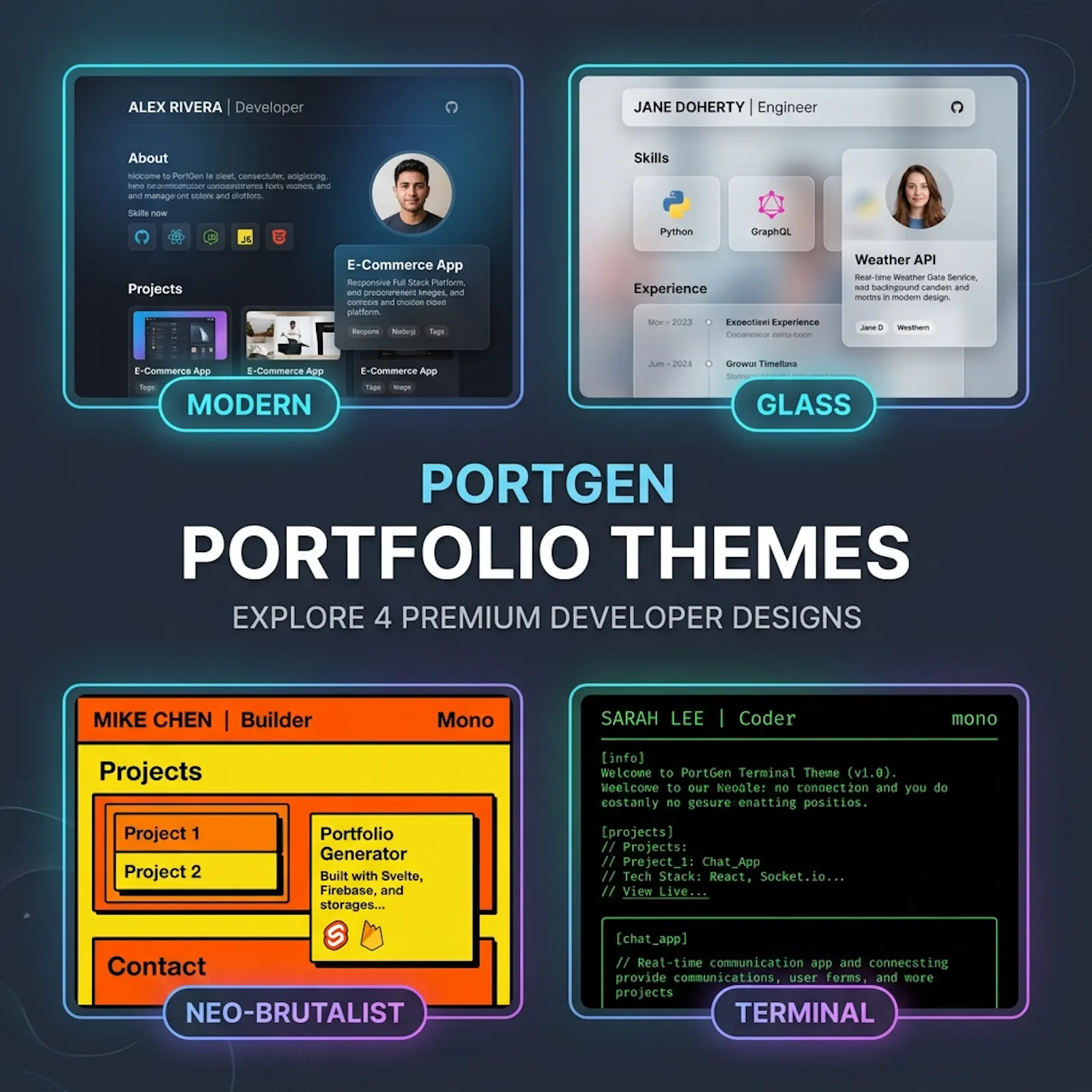PortGen screenshot 2