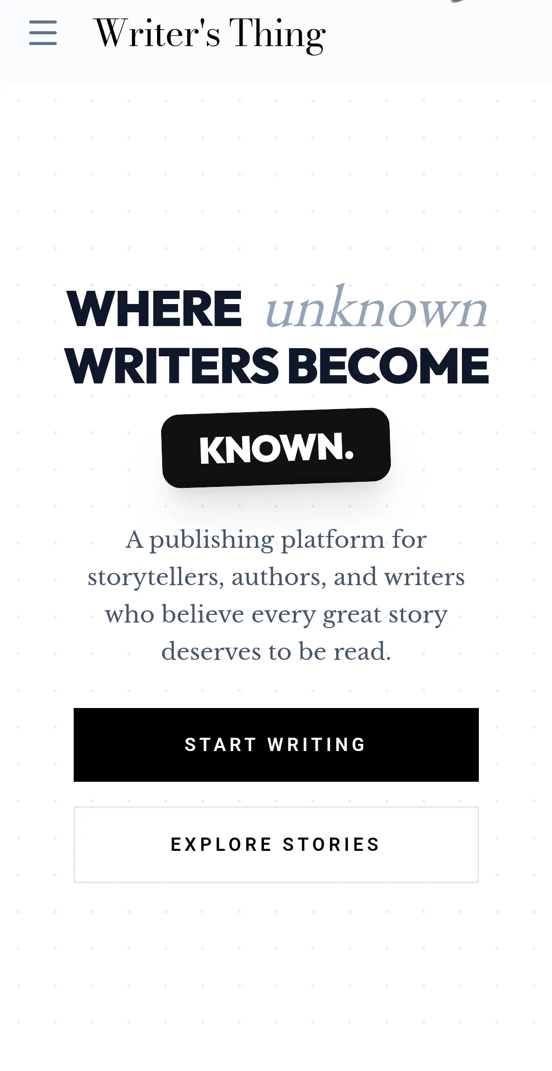 Writer's Thing gallery image
