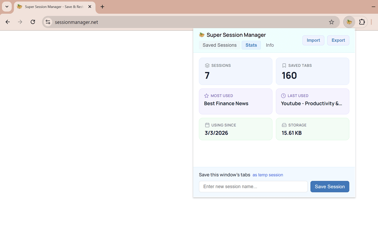 Super Session Manager v3 gallery image