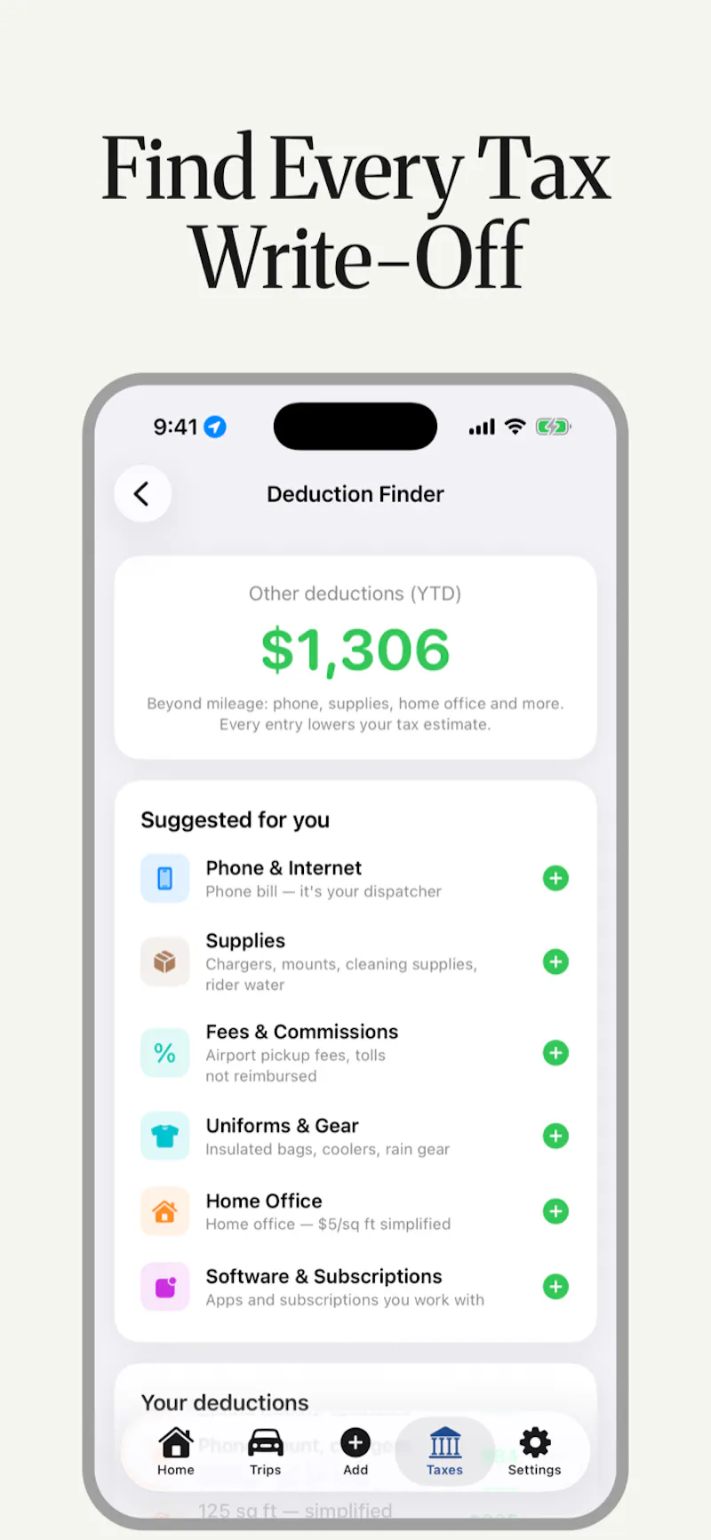 TaxMiles screenshot 4