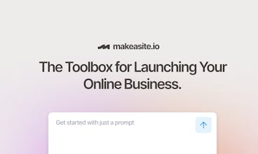 Makeasite gallery image