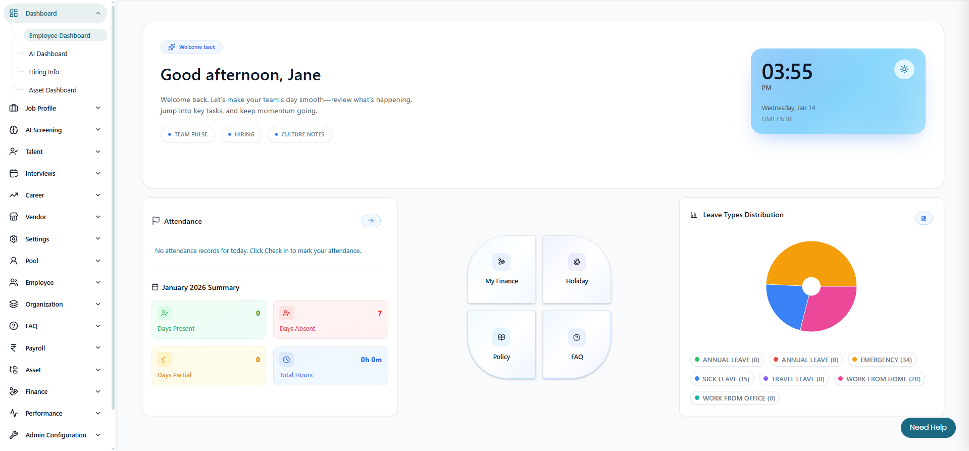 QuipHR - Screenshot 2 showing product features and functionality