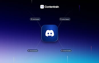 効率的な管理のために、Contentrainがコンテンツのワークフローをスムーズに進める方法を視覚的に示しています。
