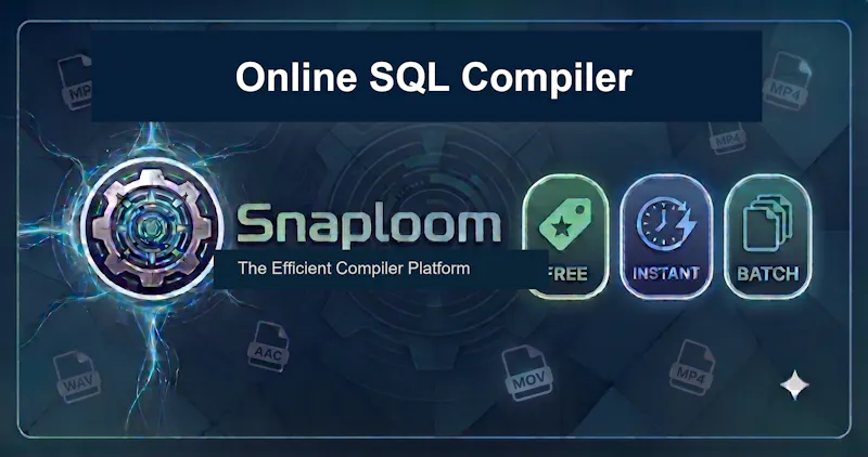 Online SQL Compiler screenshot 1