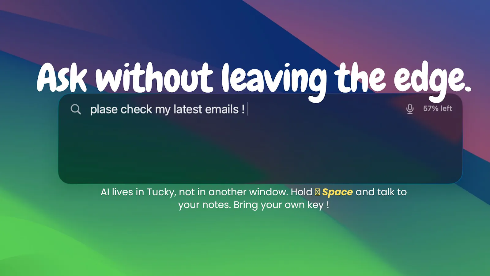Tucky screenshot 2