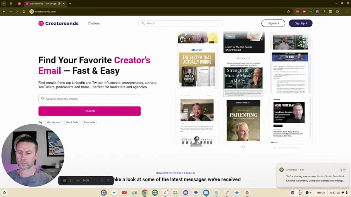 Creator Sends