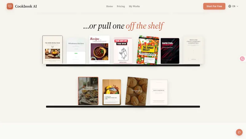 Cookbook AI screenshot 1