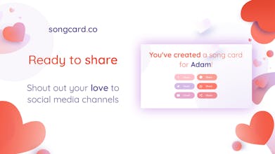 songcard.co by Landingi gallery image