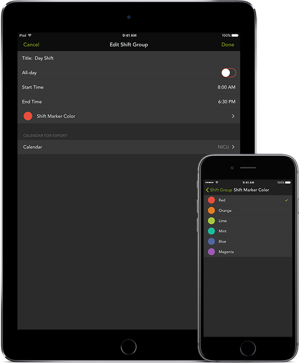 Shifty - Delightful Shift Calendar gallery image