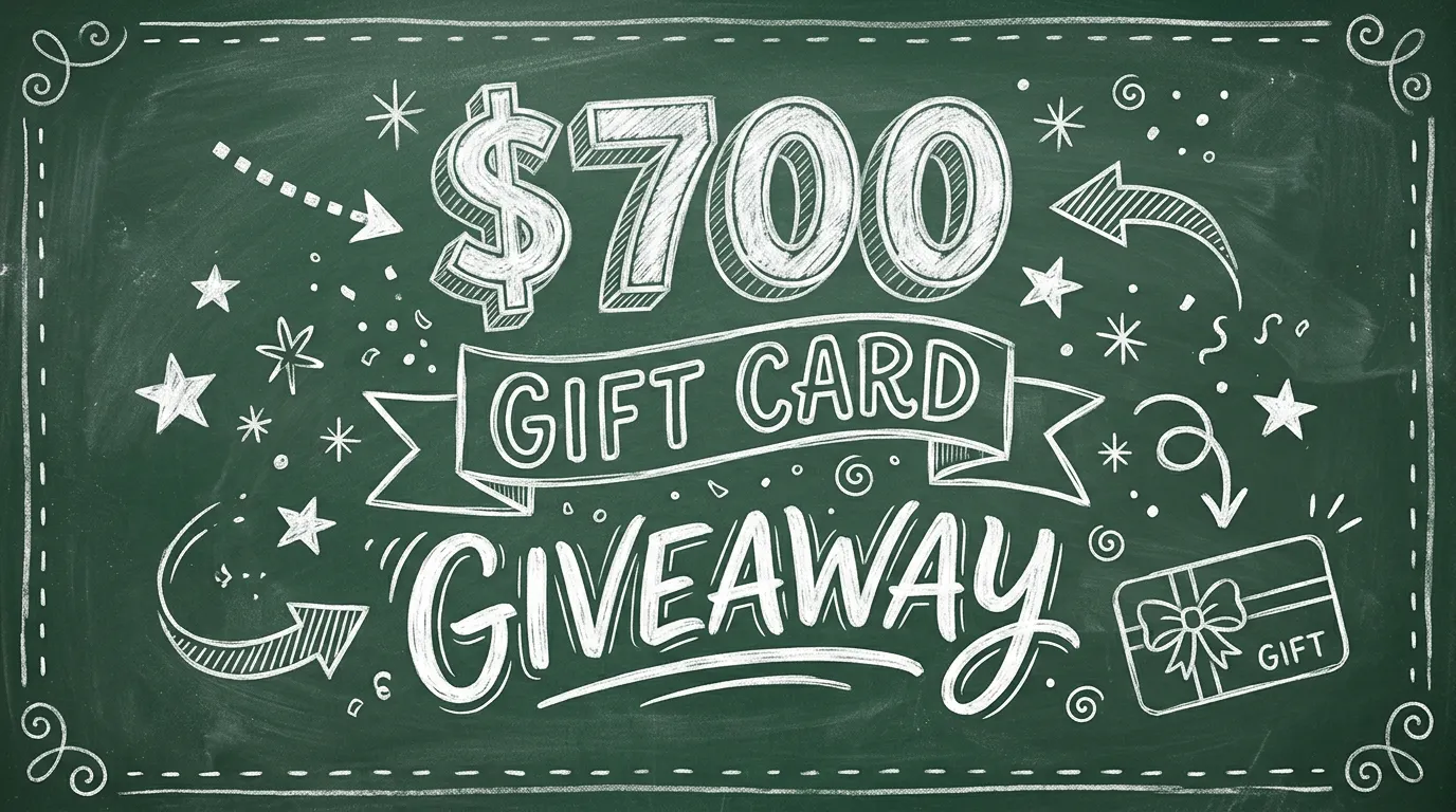 Free $700 Gift Card Giveaway No Purchase gallery image