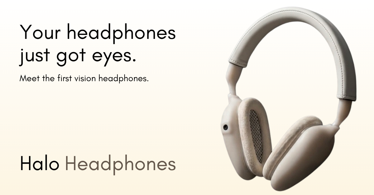 Halo Vision Headphones: Headphones with a camera to capture moments as you jam | Product Hunt