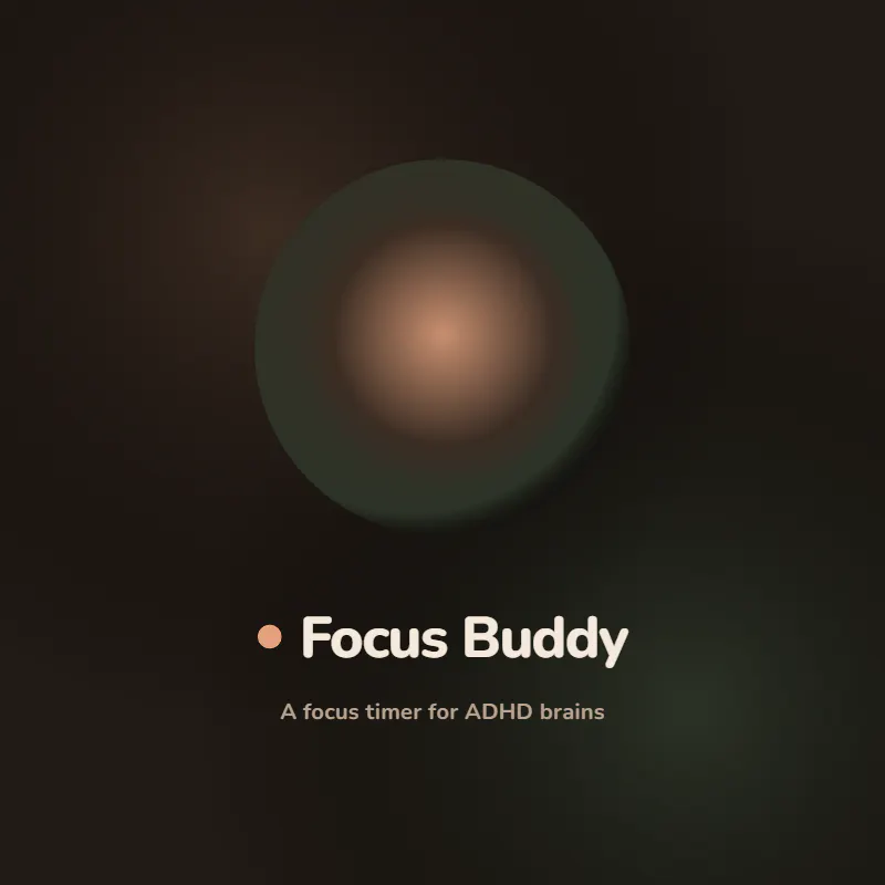 Focus Buddy product banner