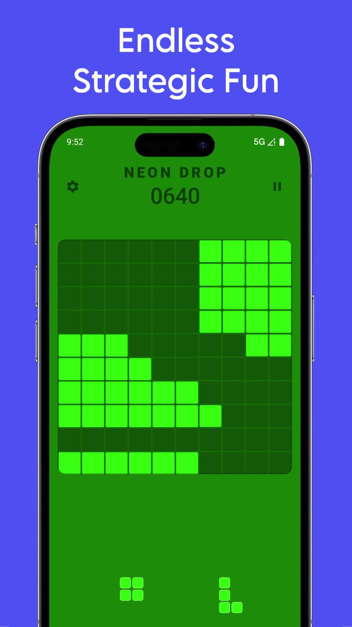 Neon Grid Puzzle gallery image