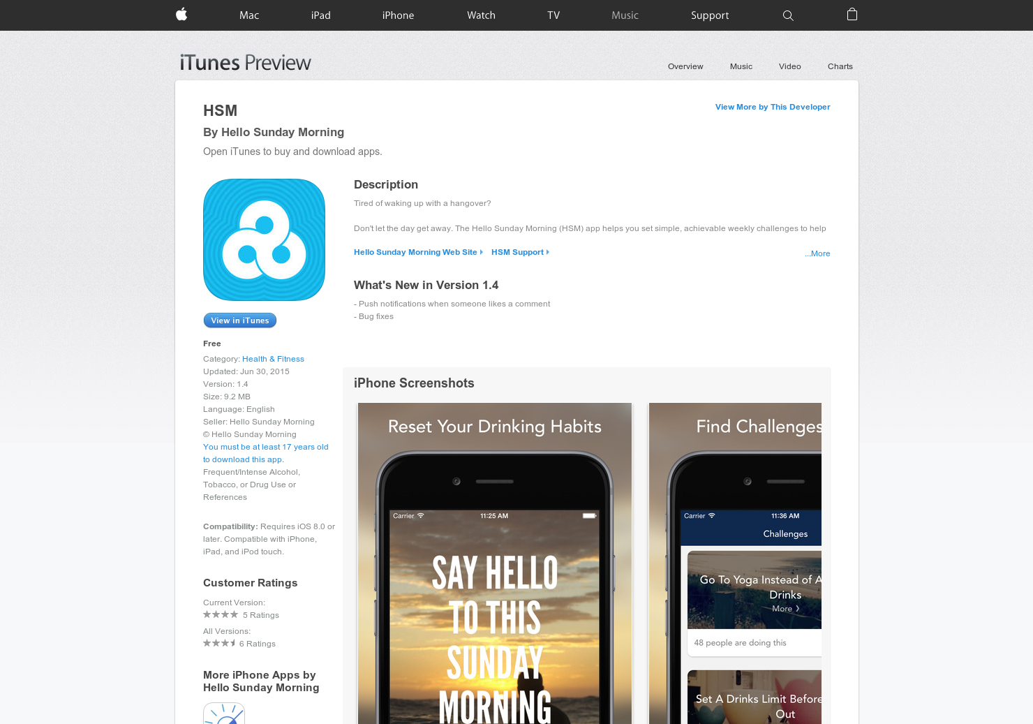 Hello Sunday Morning