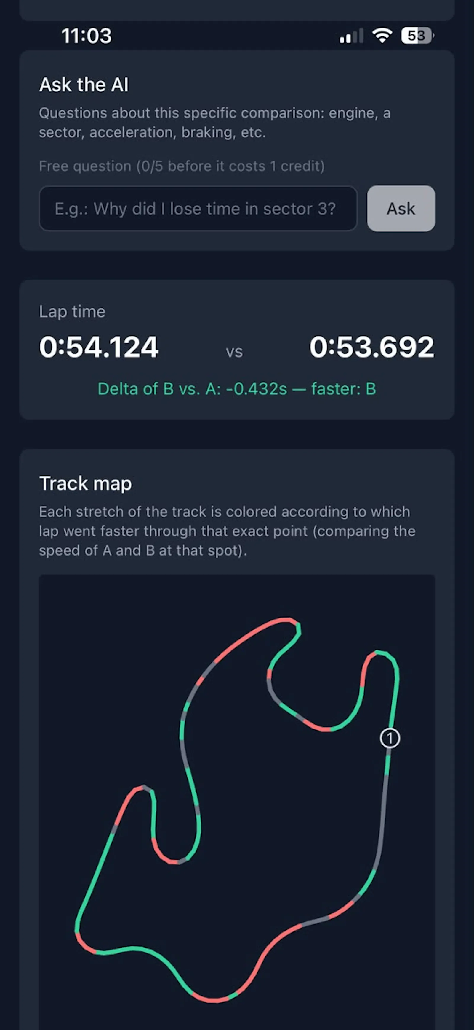 IngresarRace-US Analicer screenshot 5