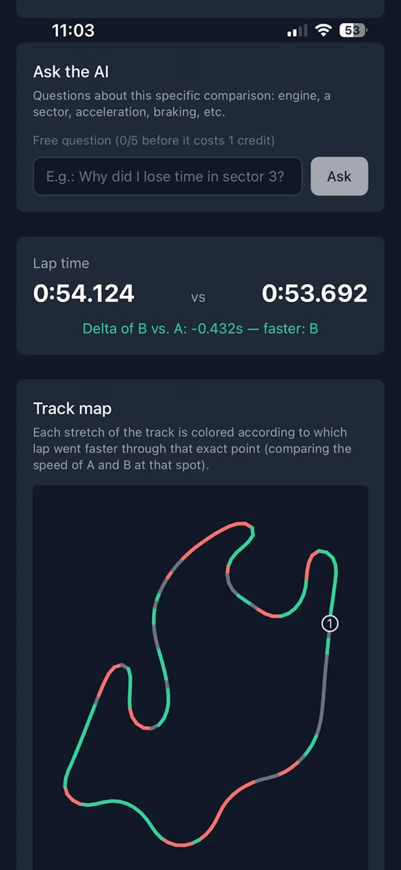 IngresarRace-US Analicer screenshot 5