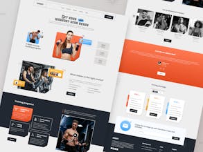 Fitness Studio Website Design gallery image
