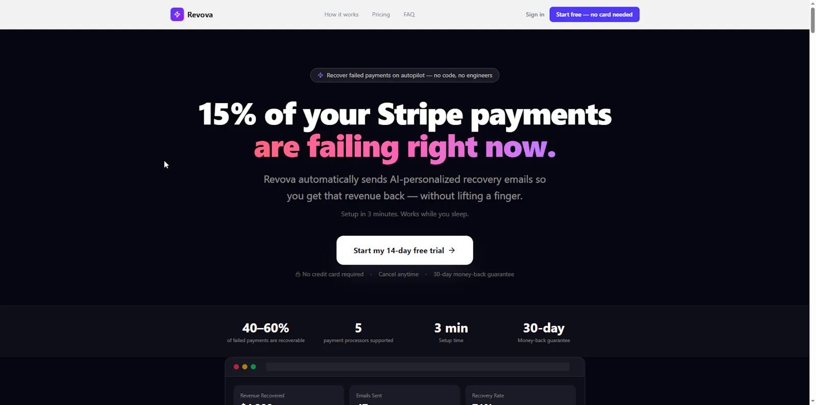 Revova screenshot 2