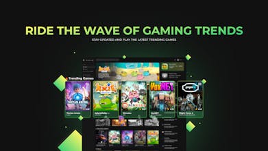 Image displaying Game Hub&rsquo;s ability to attract players and boost visibility for games